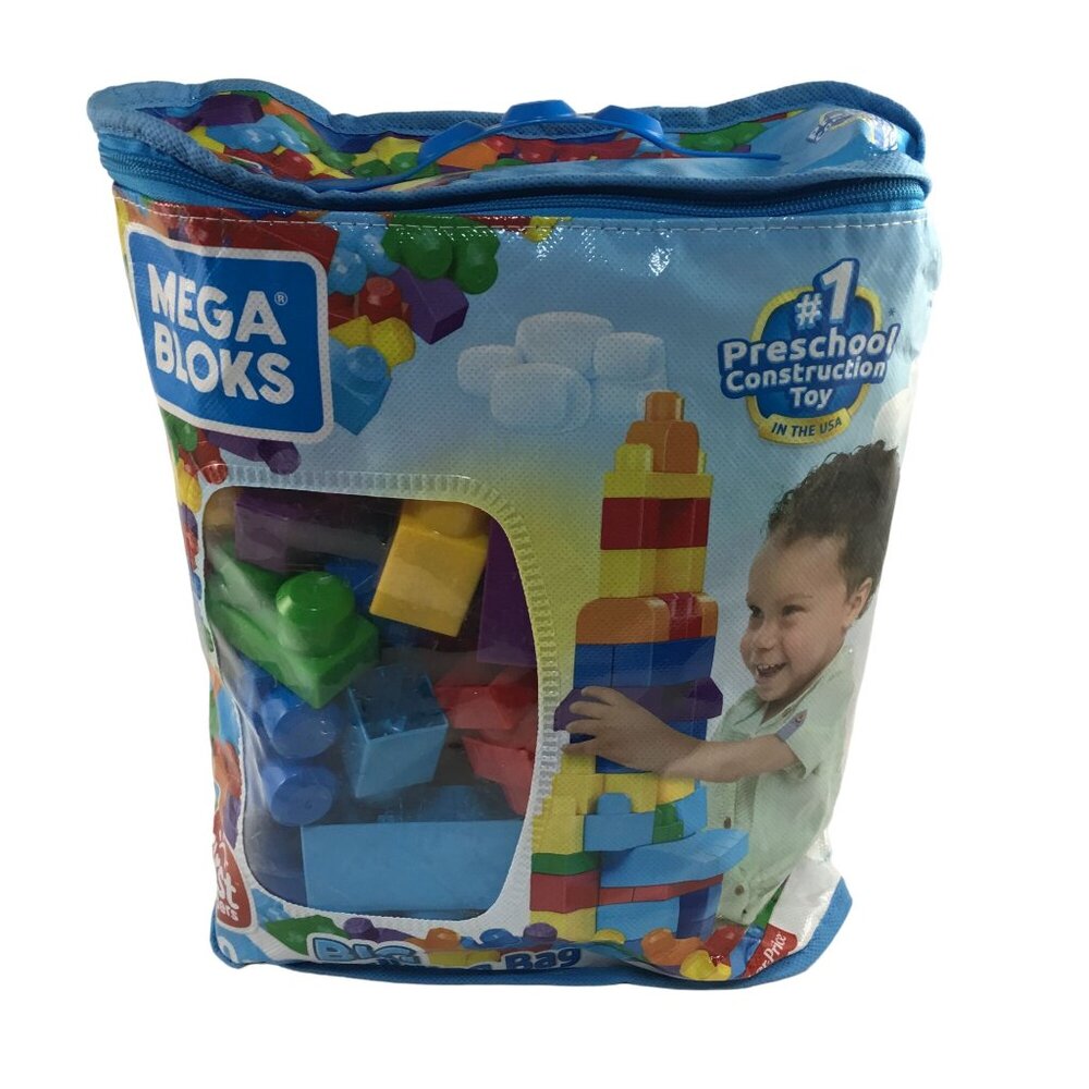 FISHERPRICE MEGA BLOKS BIG BUILDING BAG 80PC SET